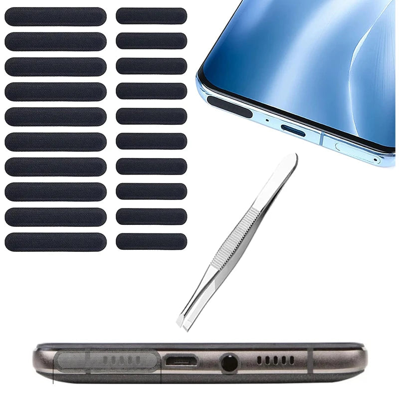 Handy-Ladeanschluss Staubstecker Reinigungsset für Apple und Android Type-C