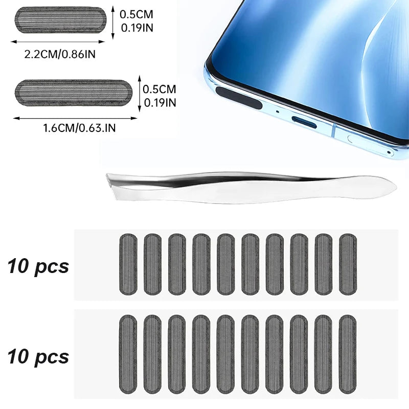 Handy-Ladeanschluss Staubstecker Reinigungsset für Apple und Android Type-C
