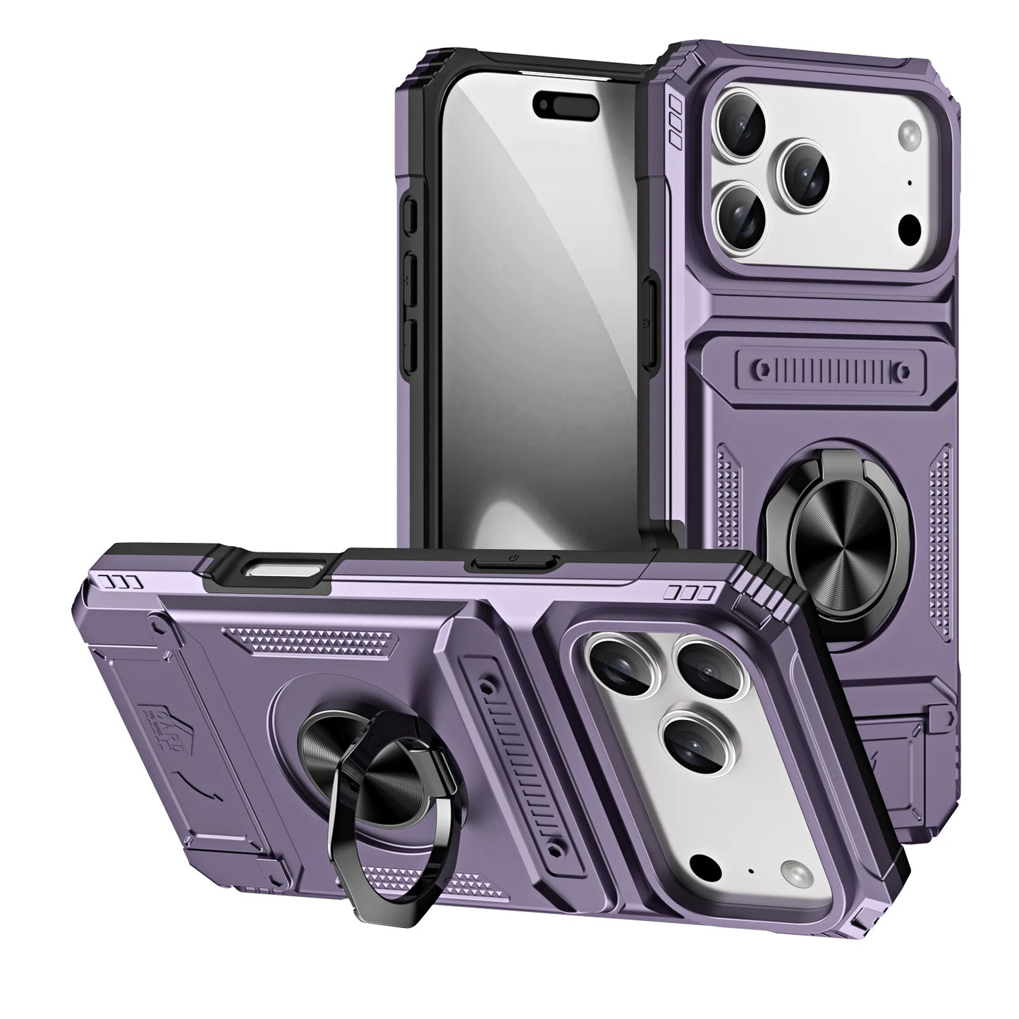 Militärische Rüstung mit Kartenfach iPhone 17