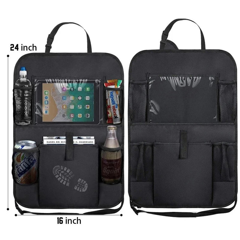 Auto Rücksitz Organizer mit Touchscreen Tablet Halter
