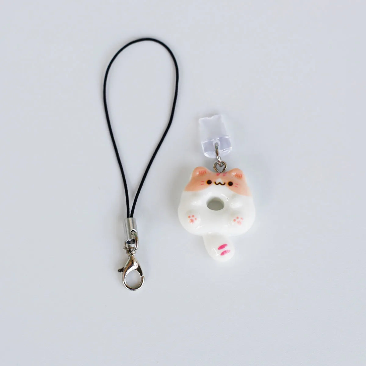 Handy Staub Stecker Anhänger süße Donut Katze Für Typ-c Port