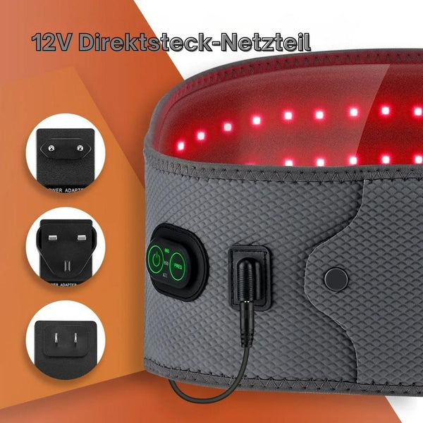 Wärmender LED Therapie Gürtel