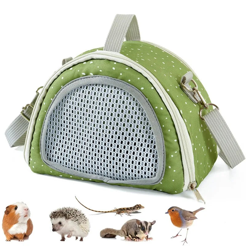Hamstertasche, Eichhörnchen-Tasche zum Mitnehmen, Igel, zum Verpacken, Honigtasche, Huhn, vier Jahreszeiten, Outdoor, Eidechse, Haustier, schräge Straddle-Tasche