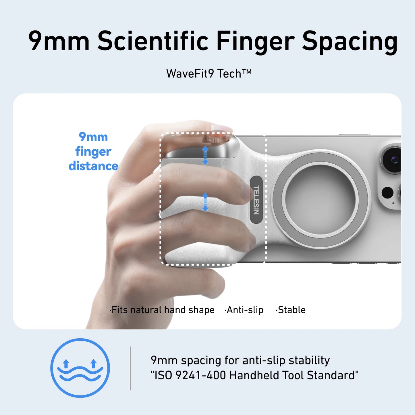 Smartphone Kamera Griff Magnetisch mit Fernbedienung für Iphone und Android