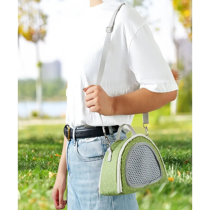 Hamstertasche, Eichhörnchen-Tasche zum Mitnehmen, Igel, zum Verpacken, Honigtasche, Huhn, vier Jahreszeiten, Outdoor, Eidechse, Haustier, schräge Straddle-Tasche