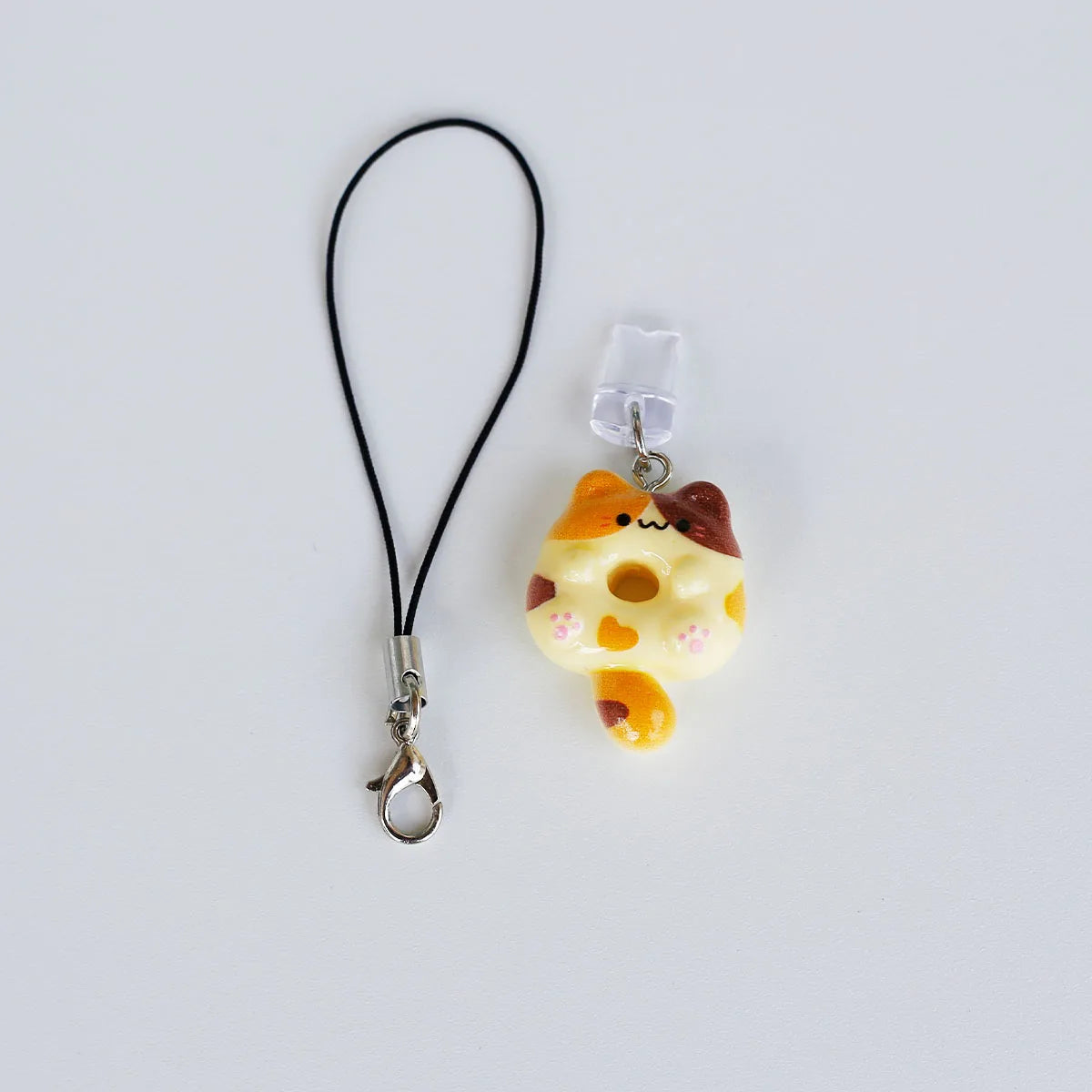Handy Staub Stecker Anhänger süße Donut Katze Für Typ-c Port